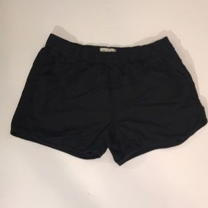 Madewell Pull on shorts, black